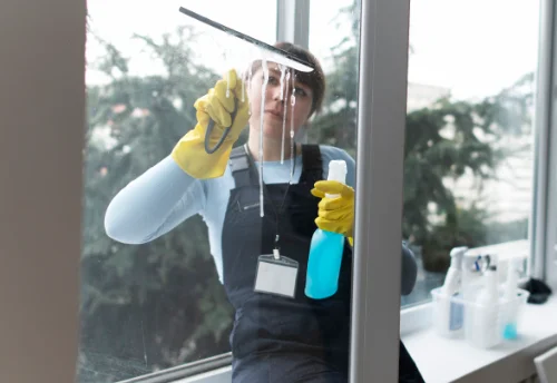Nettoyage de vitres intérieures et extérieures à Polastron